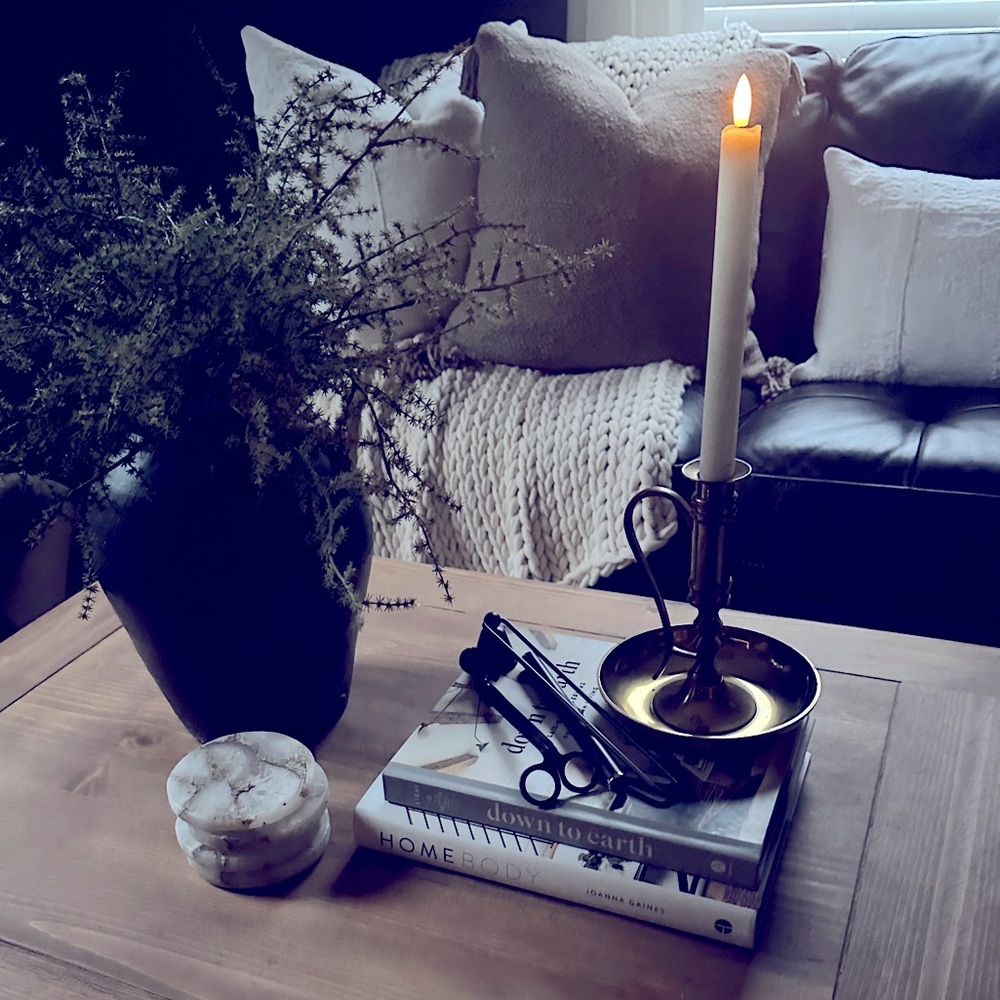 Vintage Heavy Brass Candle Stick